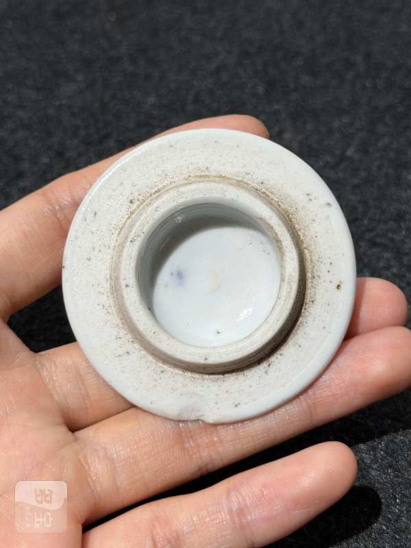 清康熙 青花缠枝花卉纹提梁壶 - 图10